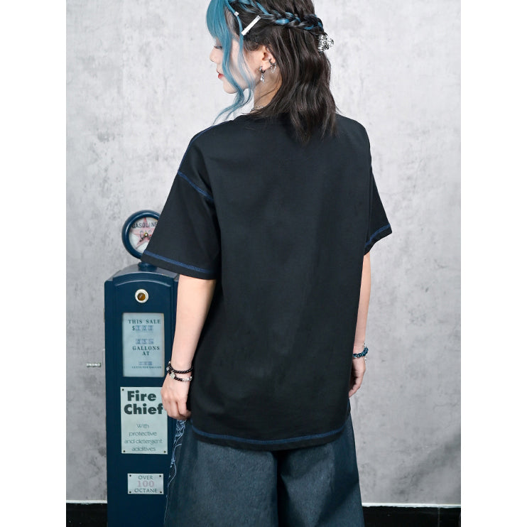 暗夜の海月Tシャツ