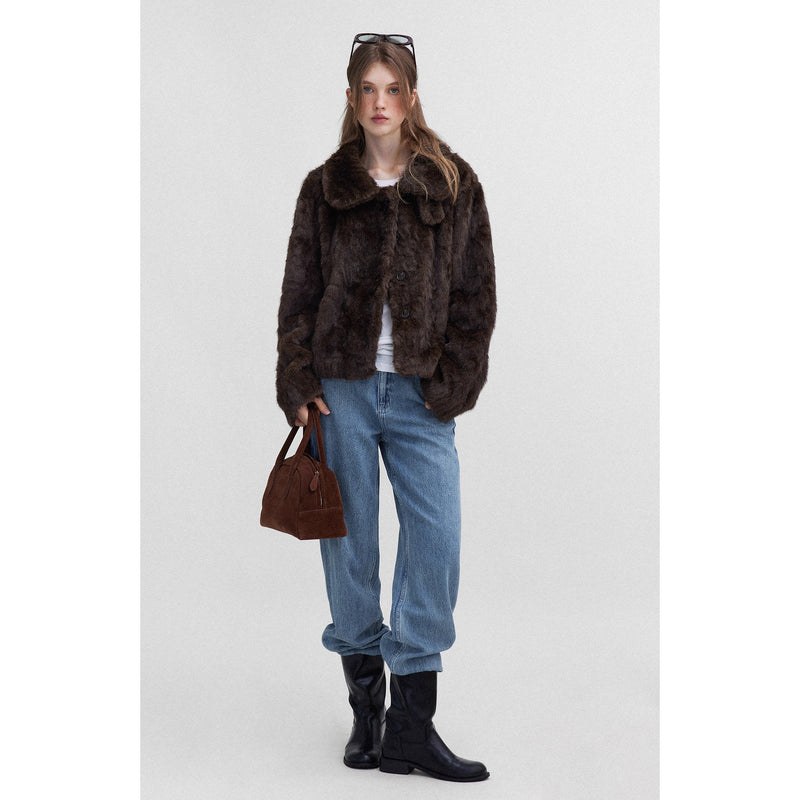 Roman Holiday Short Fur Jacket