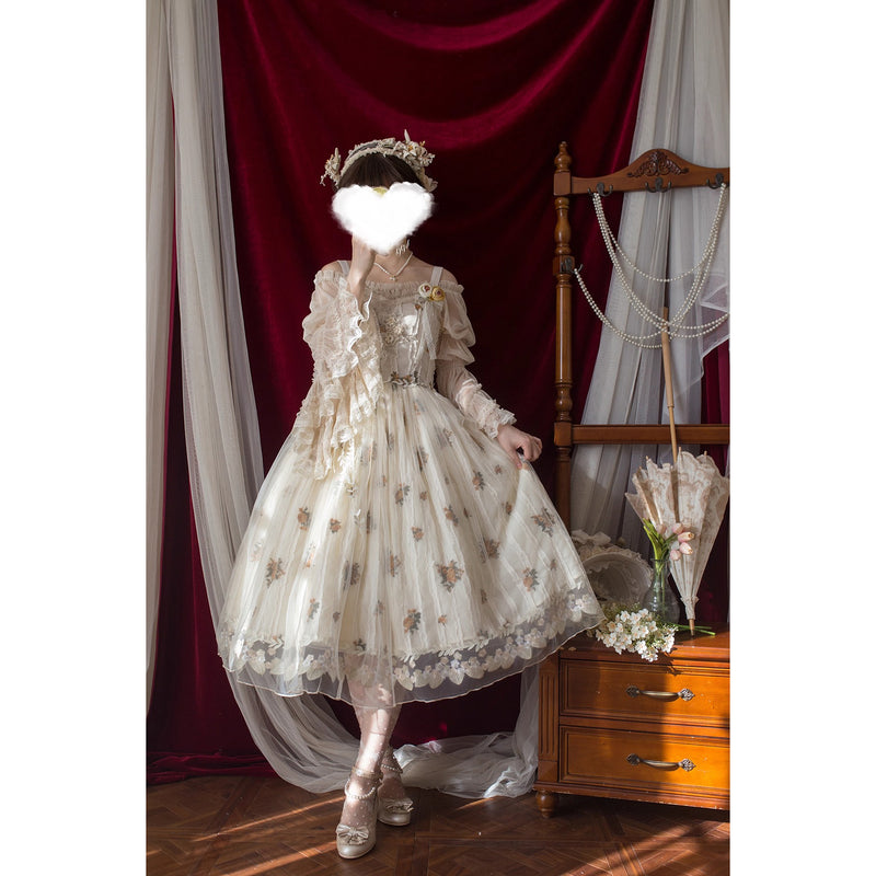華麗なるお嬢様のチュールトップス[2025年9月中旬-10月中旬発送予定]