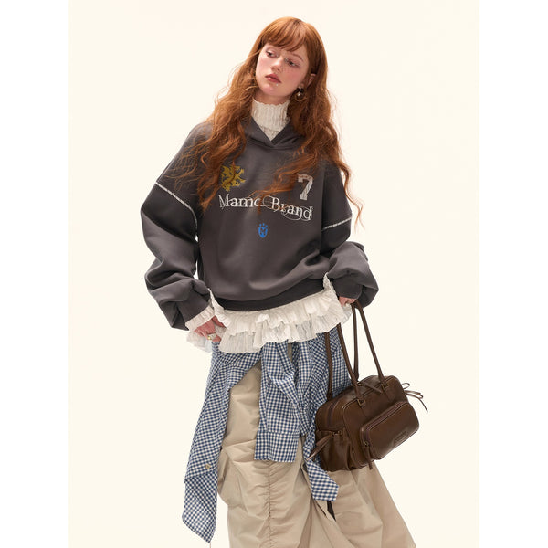 American Retro Casual Hoodie