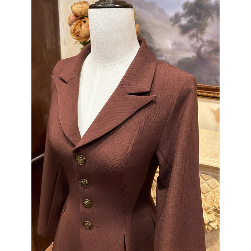 英国令嬢のクラシカルテーラードコート[2026年1月下旬-2月下旬発送予定]