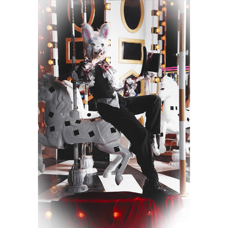 血塗れのお嬢様のヴィクトリアンブラウス - Dark Red[2026年2月下旬-3月下旬発送予定]