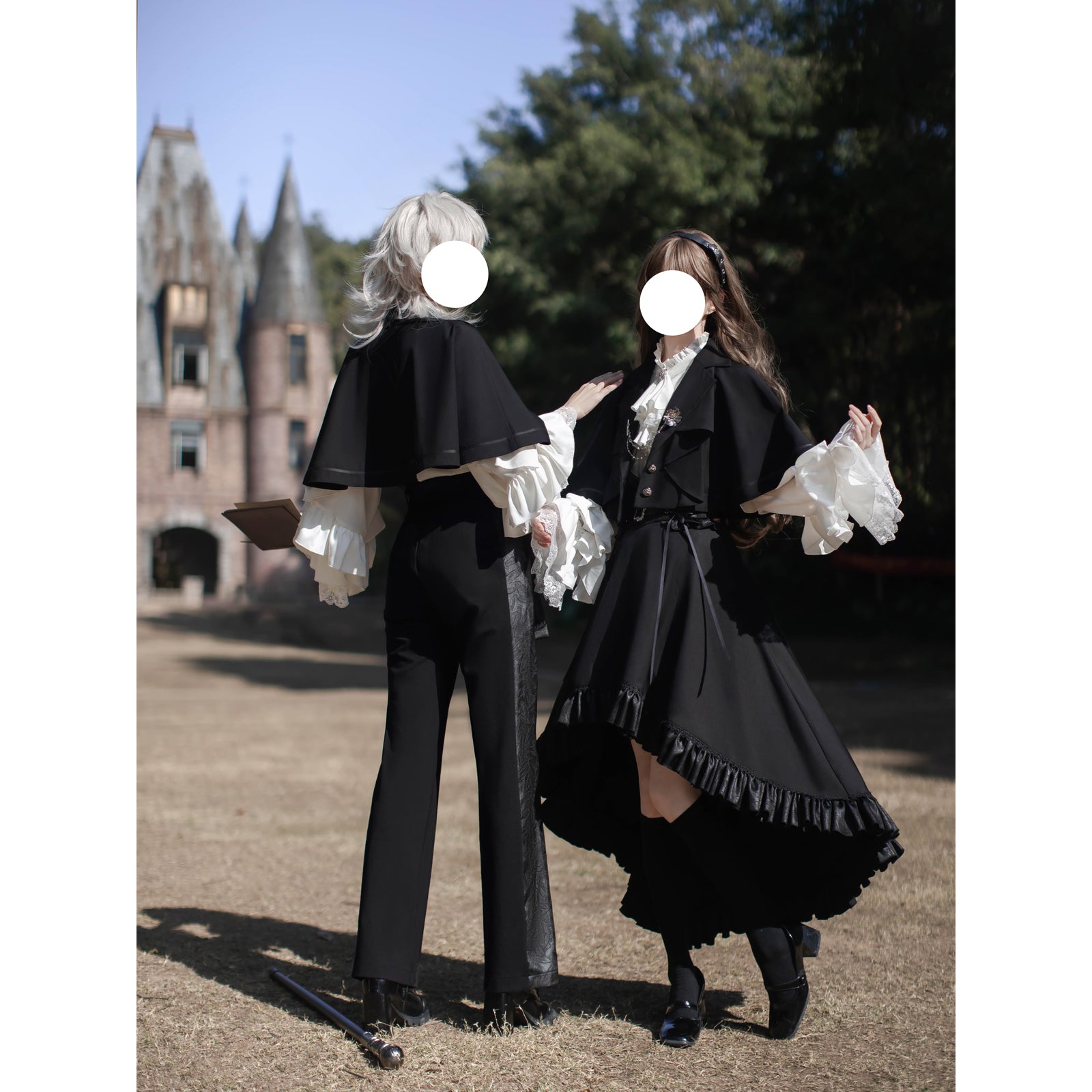 貴族のお嬢様のフィッシュテールスカート[2026年10月中旬-11月上旬発送