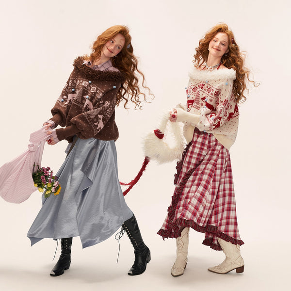 Fair Isle Knit Sweater