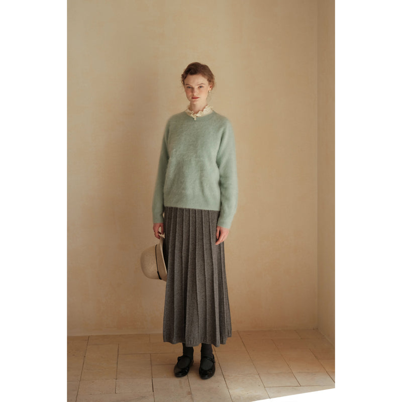 Parisienne Long Knitted Skirt