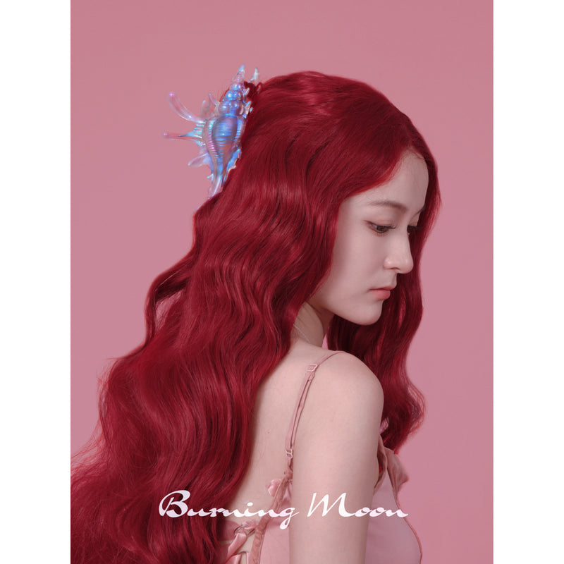 貝殻のヘアクリップ