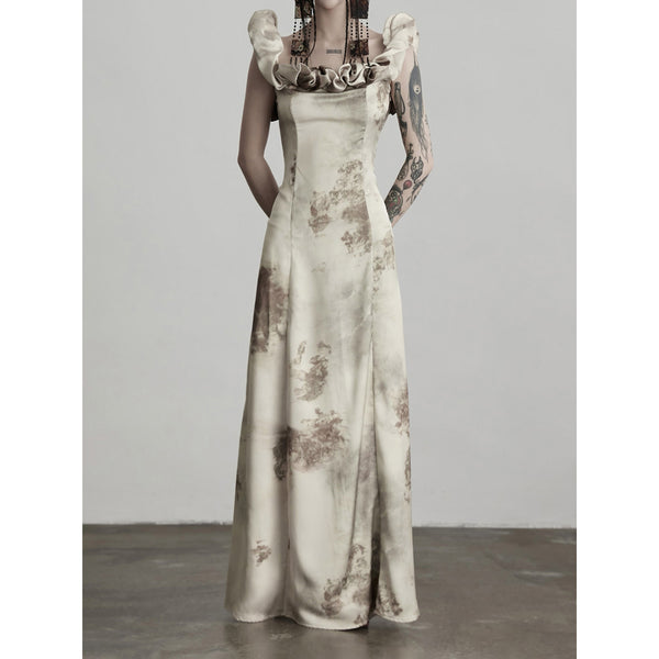 Decadent Floral Long Dress