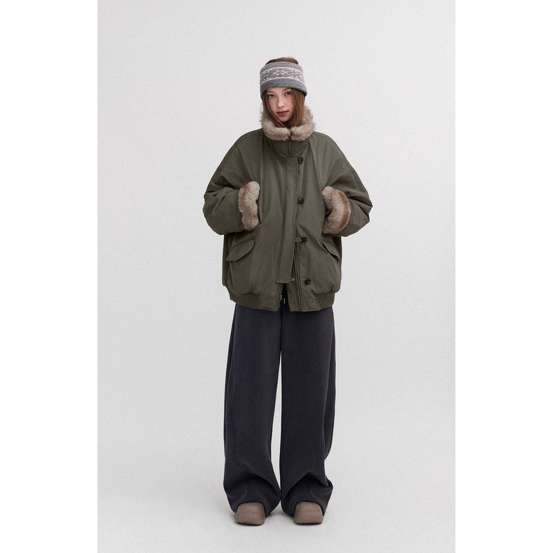 Nordic Retro Oversized Parka Jacket