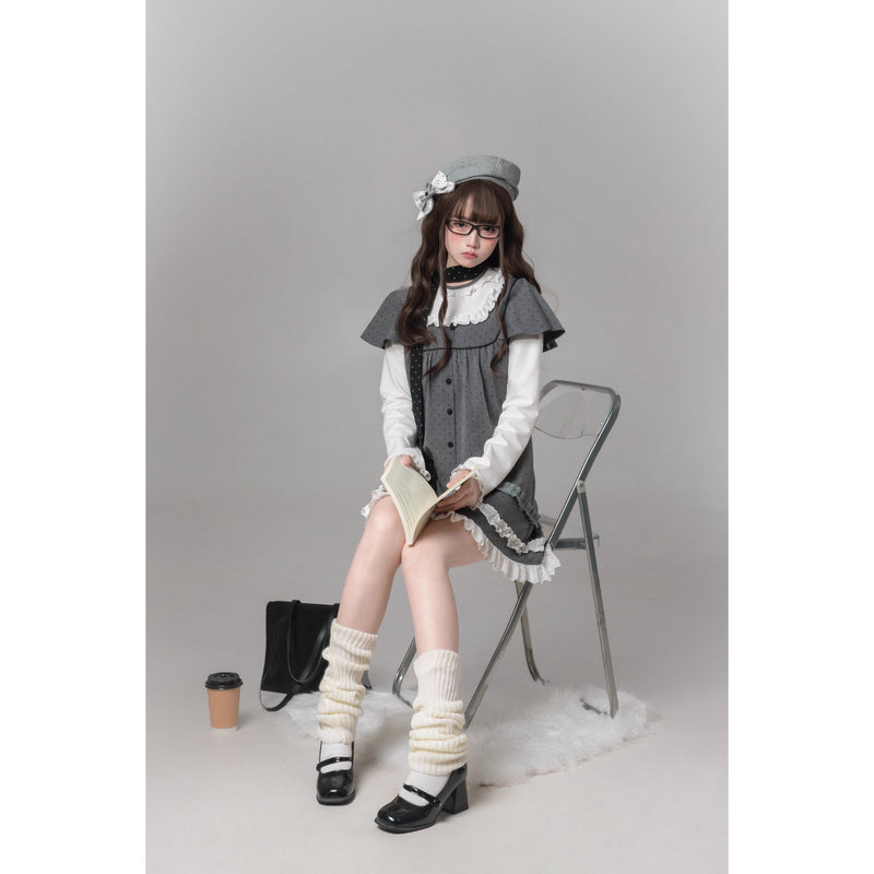 書斎のお嬢様のドッキングワンピース