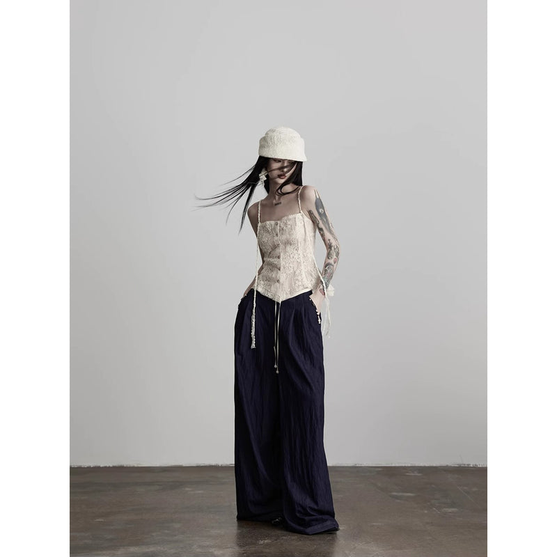 Moonlight Flower Embroidered Camisole