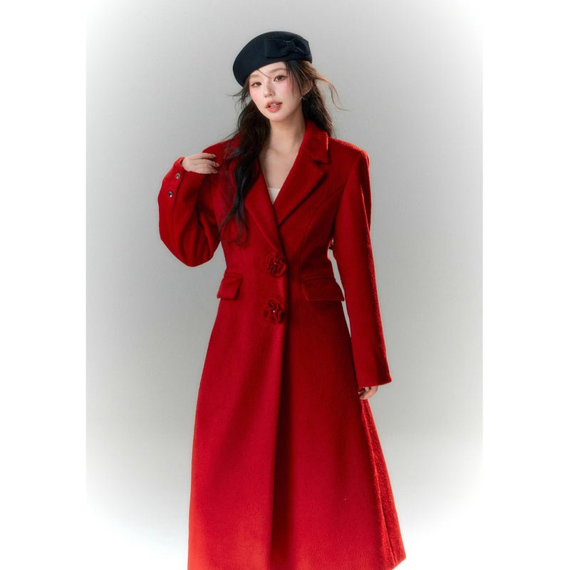 Movie Actress's Cape Long Coat
