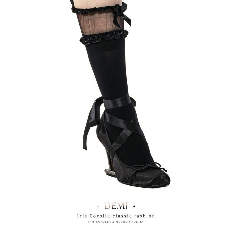 Demi Pointe High Heel Pumps - Black[2025年1月下旬-2月中旬発送予定]