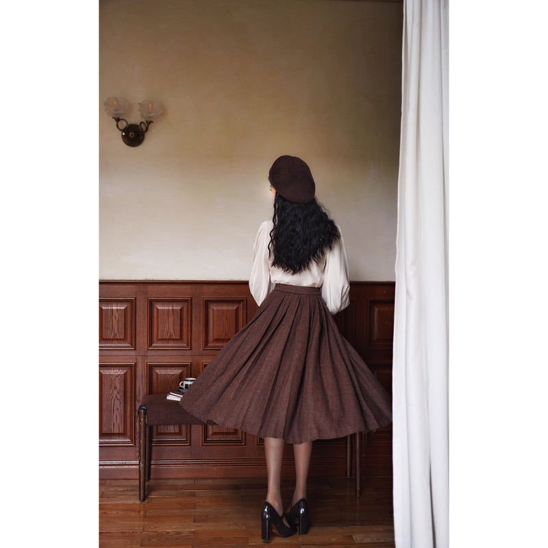 銀幕の貴婦人フレンチレトロブラウス