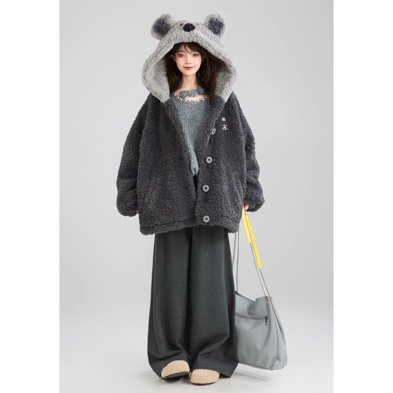 コアラさんのボアジャケット