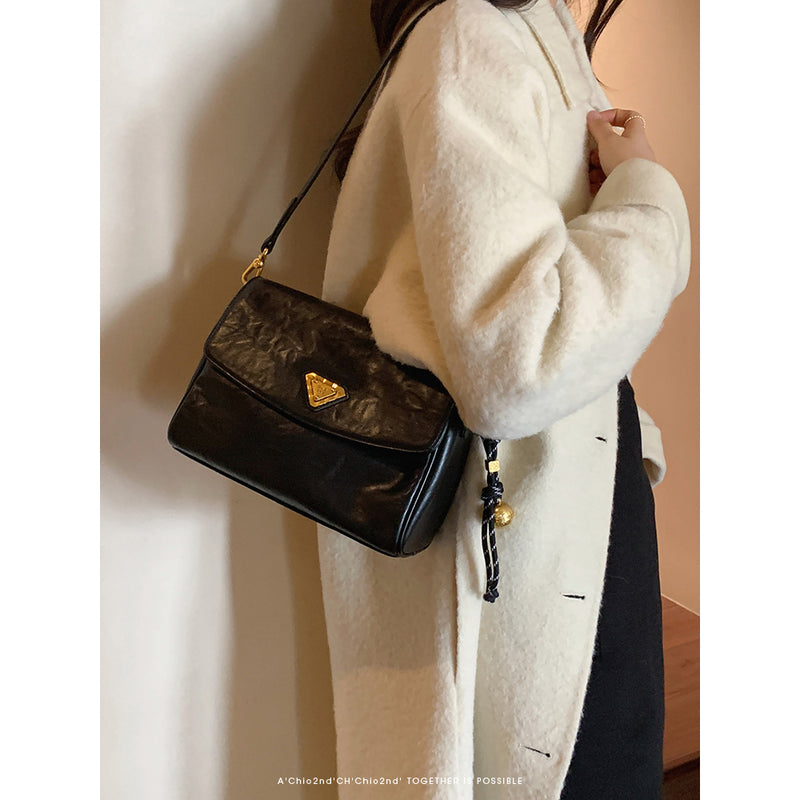 Black Classic Square Shoulder Bag