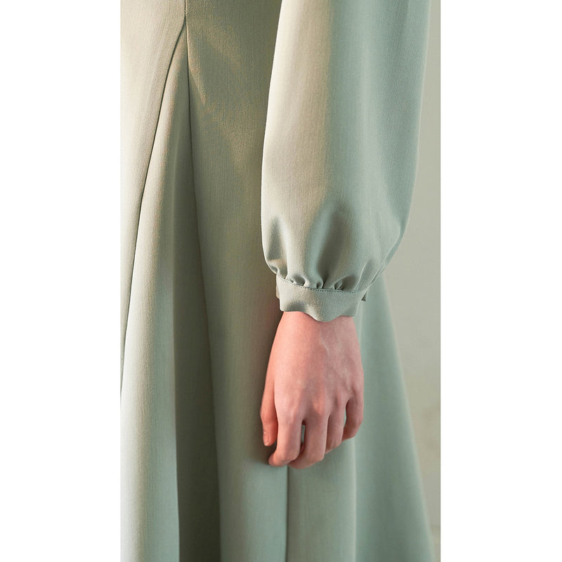 Pale Green French Retro Dress