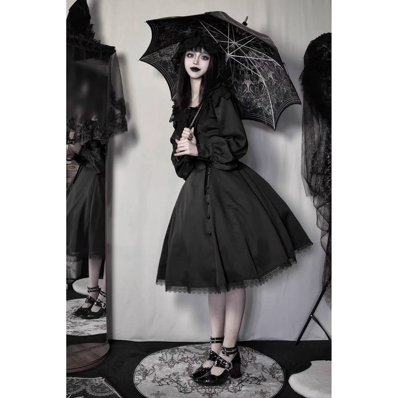 暗黒のお嬢様のゴシックワンピース – ManusMachina