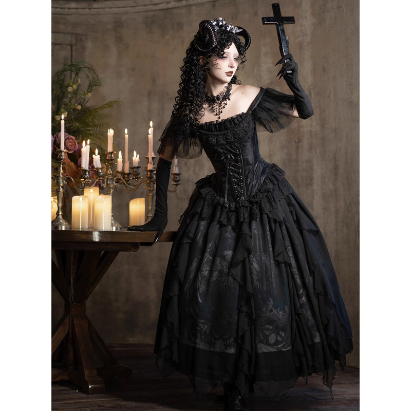 暗黒令嬢のコルセットトップス[2026年2月中旬-3月中旬発送予定]