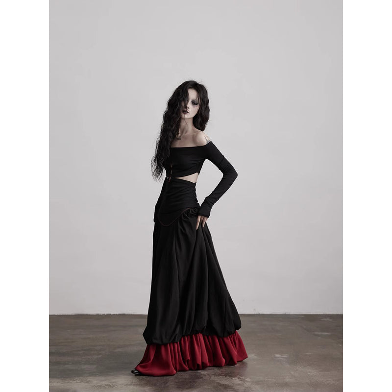 Cutout Off-the-shoulder Top