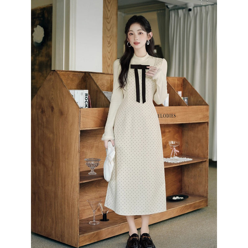 Polka Dot Cape and Dress