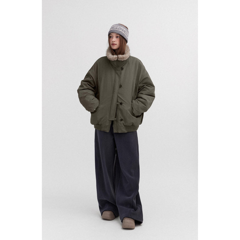 Nordic Retro Oversized Parka Jacket