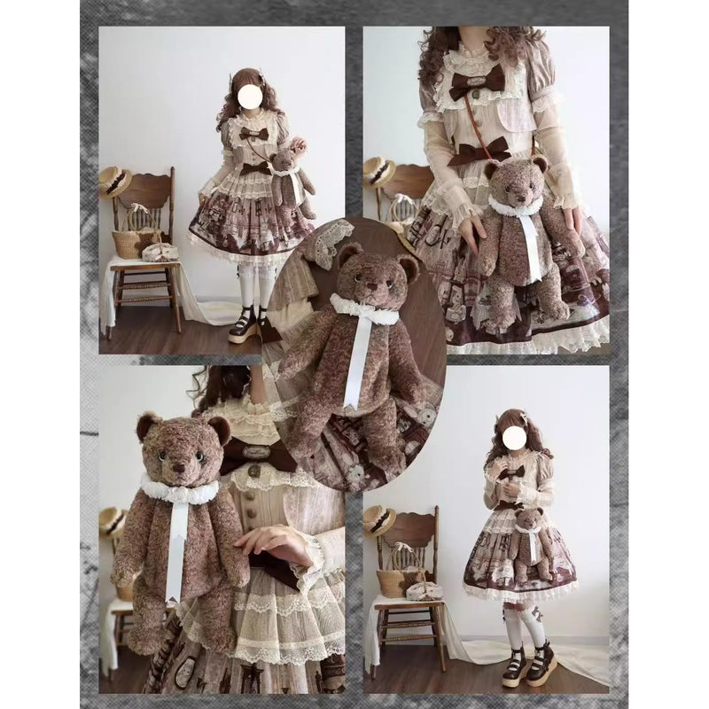 Teddy Bear Bag - Brown[2026年3月中旬-4月中旬発送予定]