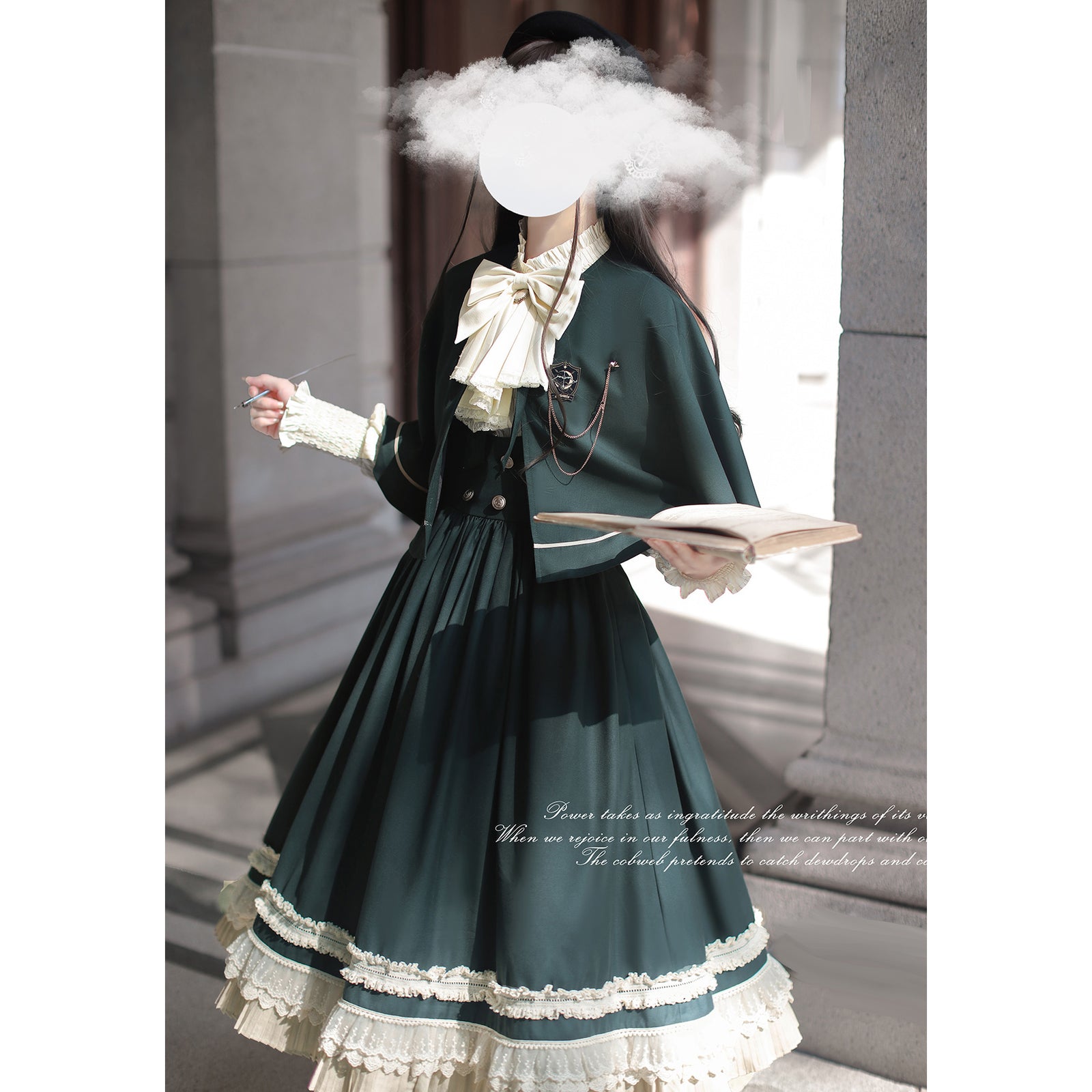 魔法少女のジャンパースカートとマントとケープとブラウス – ManusMachina