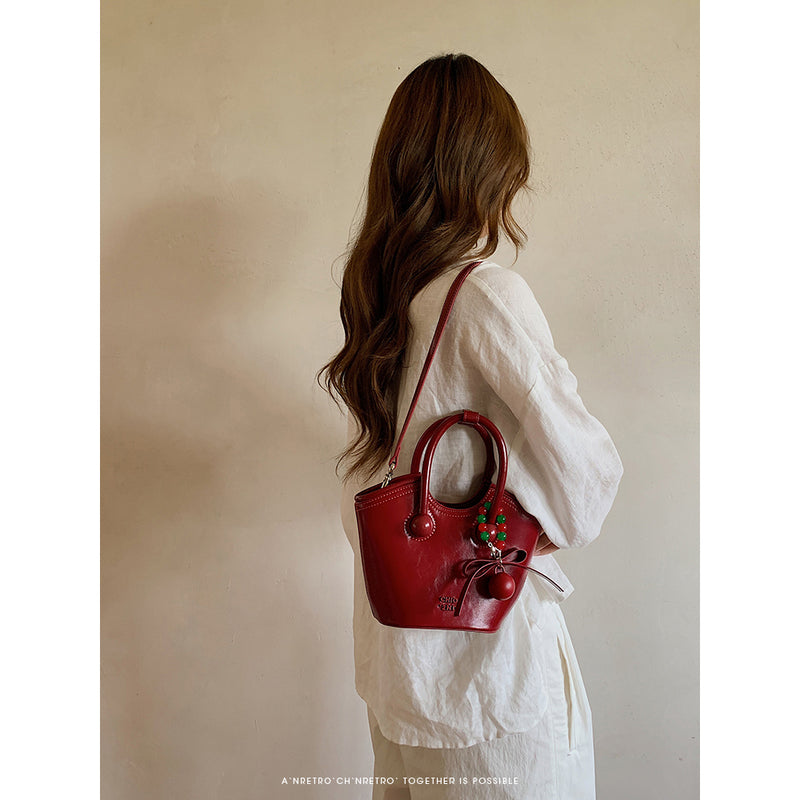 Cherry Love Hand Shoulder Bag