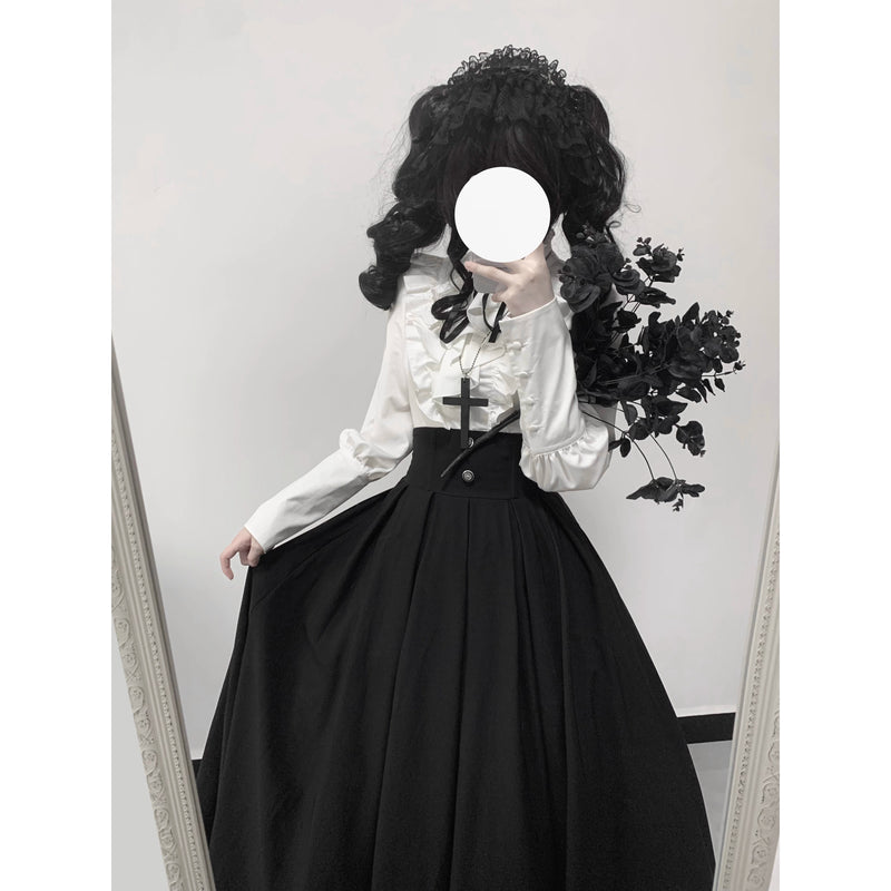 貴族令嬢のヴィクトリアンブラウスとコルセットスカート[2025年2月上旬-3月上旬発送予定]