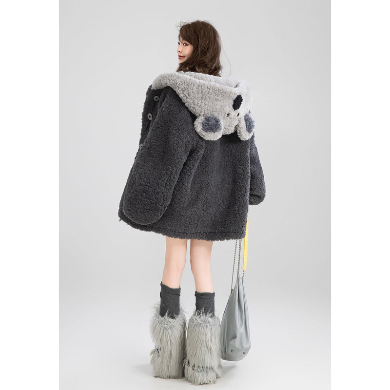 コアラさんのボアジャケット