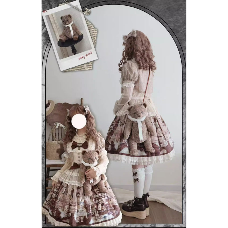 Teddy Bear Bag - Brown[2026年3月中旬-4月中旬発送予定]