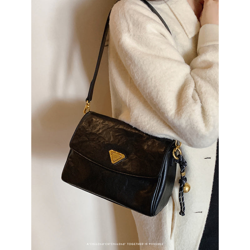 Black Classic Square Shoulder Bag