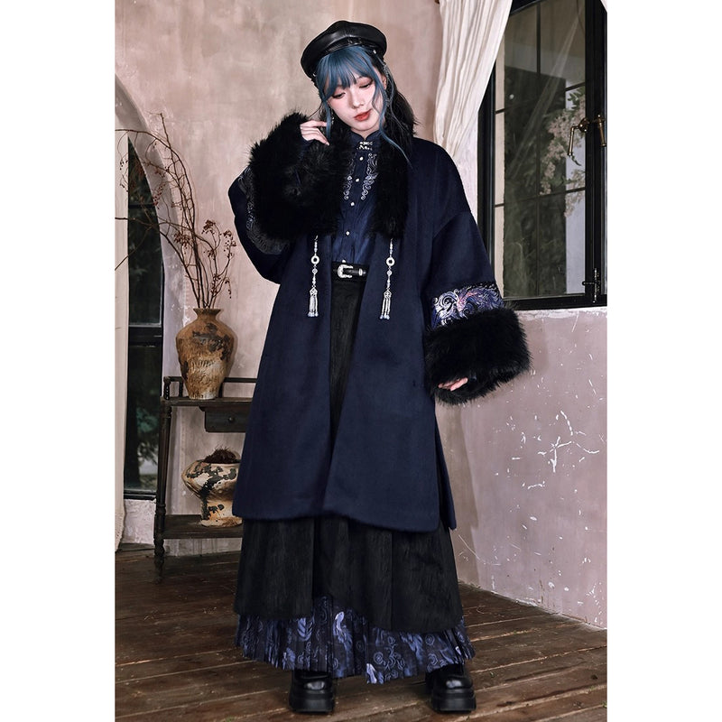 闘魚の刺繍アクセサリー