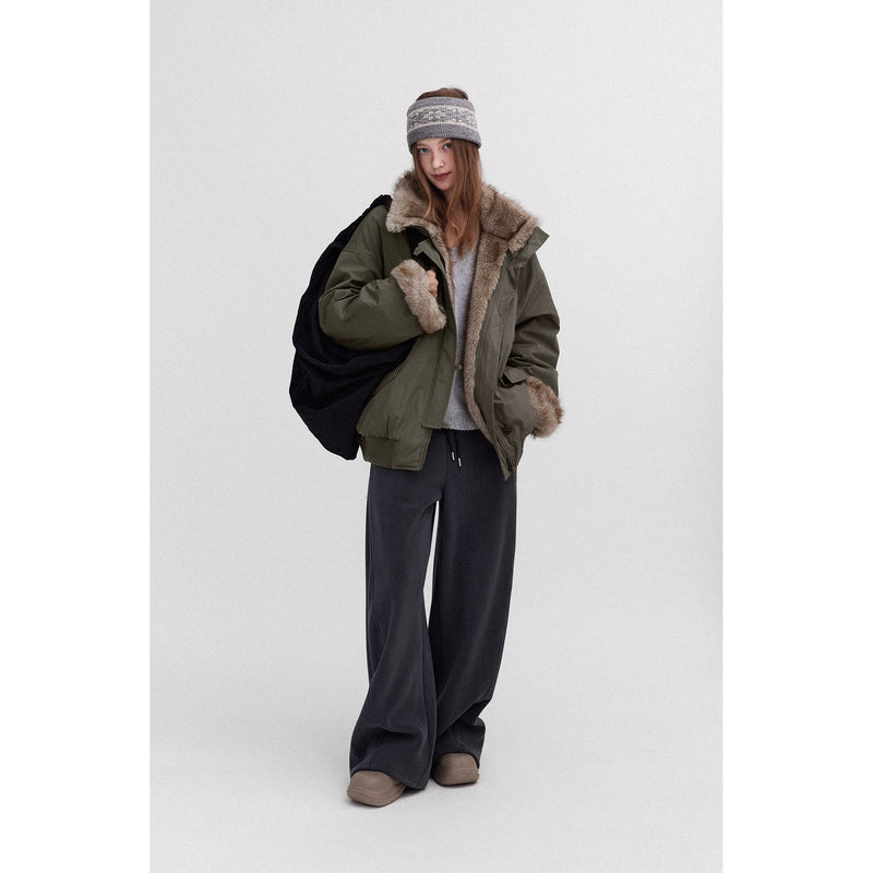 Nordic Retro Oversized Parka Jacket