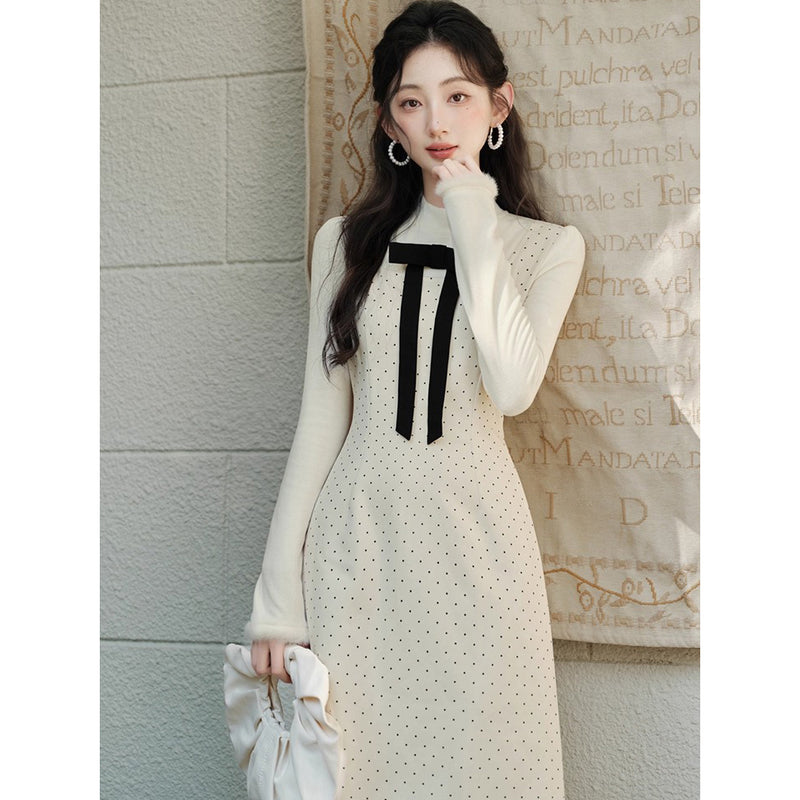 Polka Dot Cape and Dress