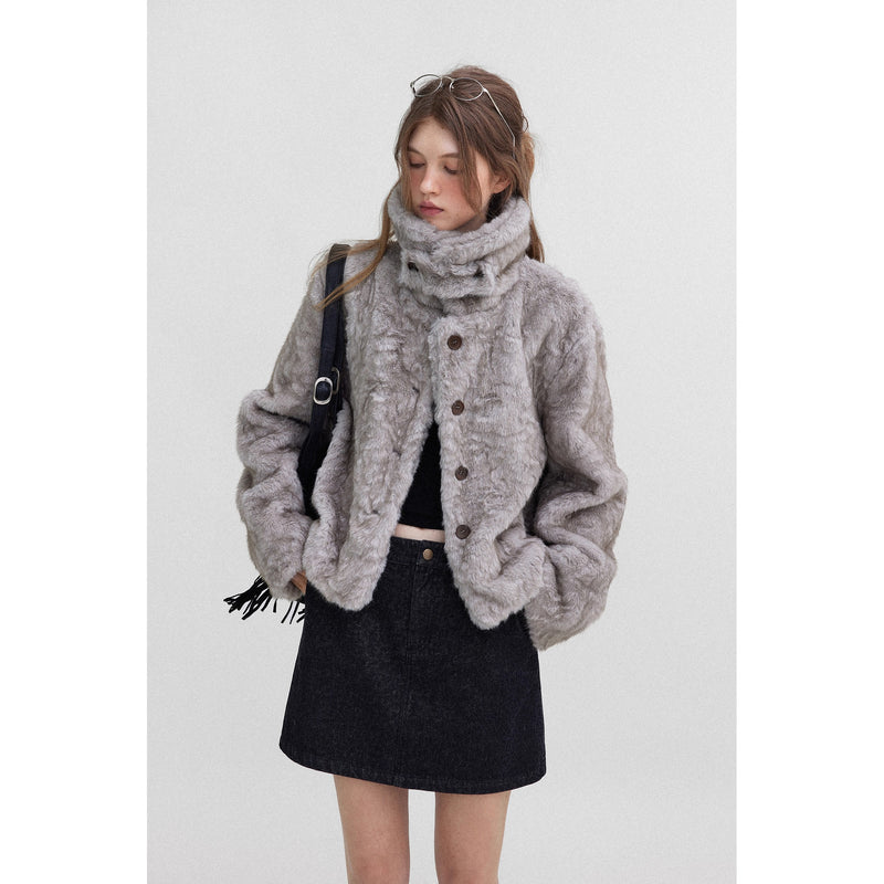 Roman Holiday Short Fur Jacket