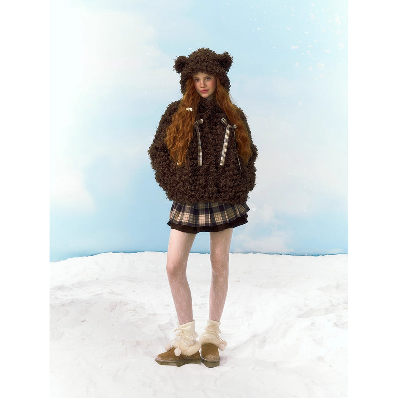Chocolate Bear Fur Coat