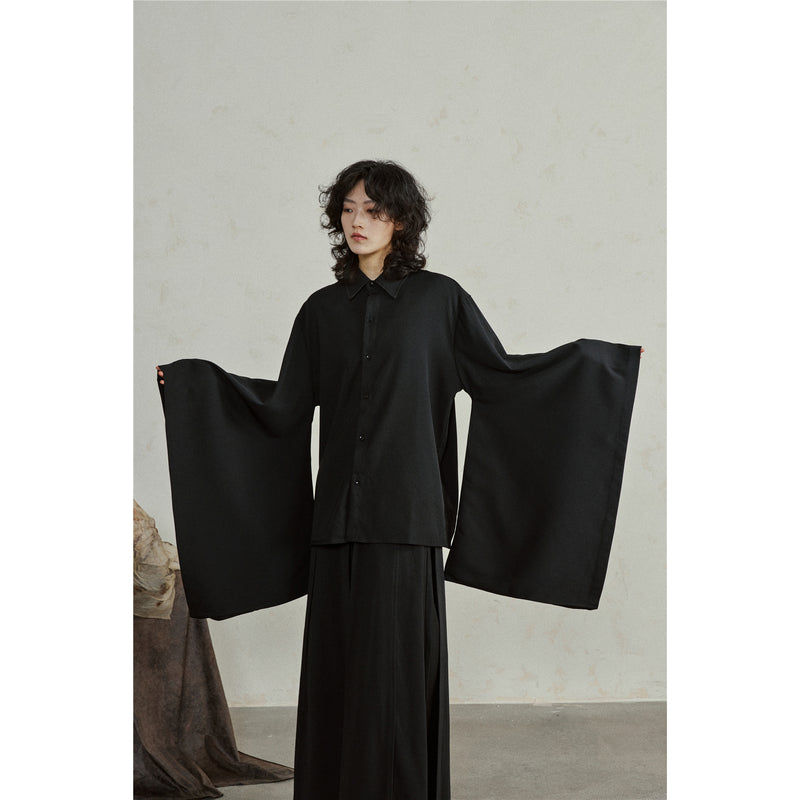 Black Haori Blouse