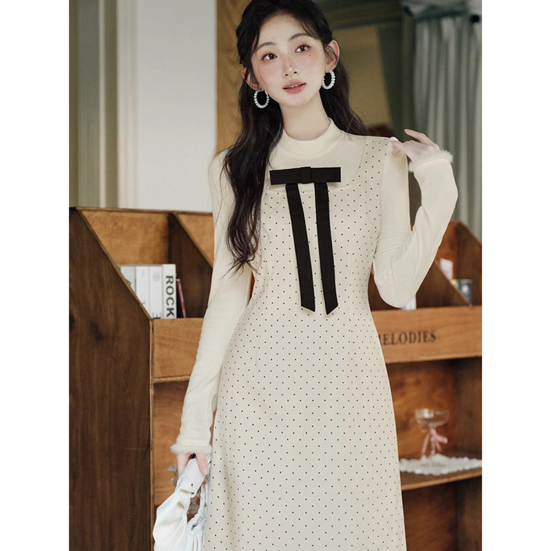 Polka Dot Cape and Dress