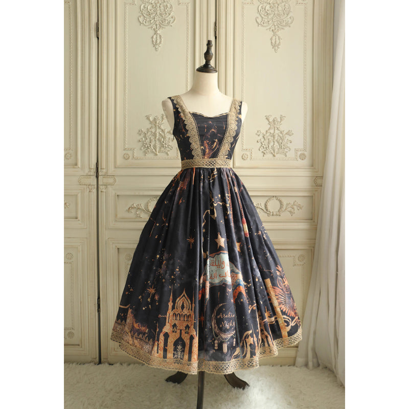 星降る夜のジャンパースカートとチュールショール[2026年3月中旬-4月上旬発送予定]