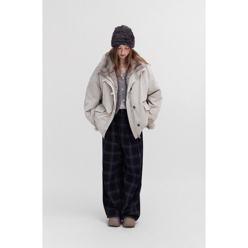Nordic Retro Oversized Parka Jacket