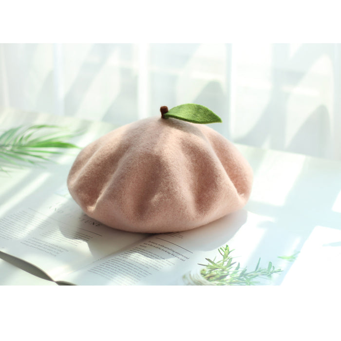 桃のベレー帽 – ManusMachina