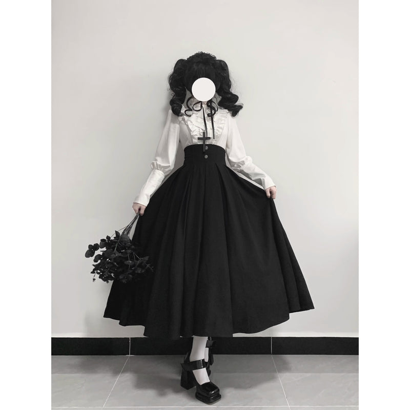 貴族令嬢のヴィクトリアンブラウスとコルセットスカート[2025年2月上旬-3月上旬発送予定]