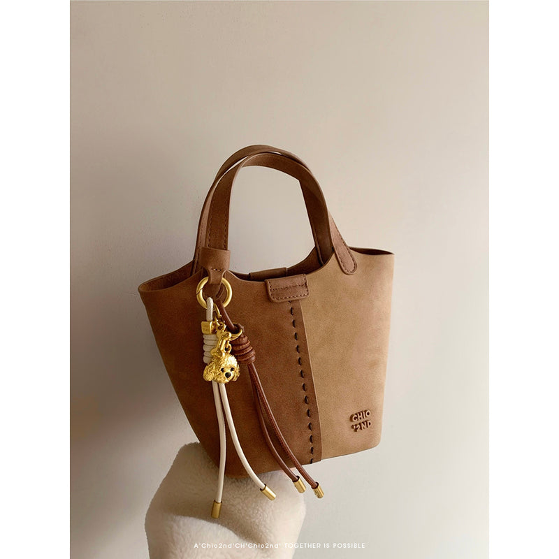 Golden Dog Bread Hand Shoulder Bag