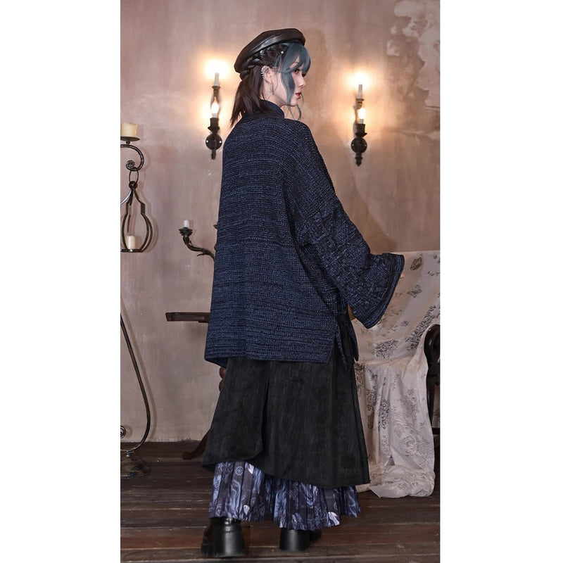 闘魚の挿絵レイヤードスカート