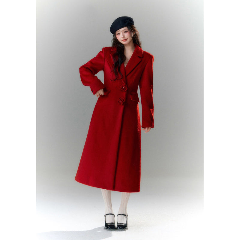 Movie Actress's Cape Long Coat