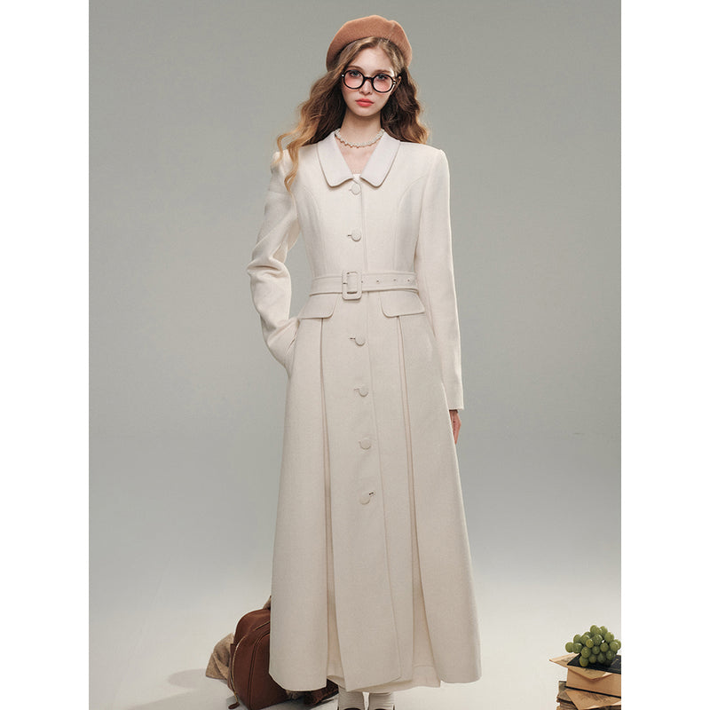 Elegant Ladies Classical Long Coat