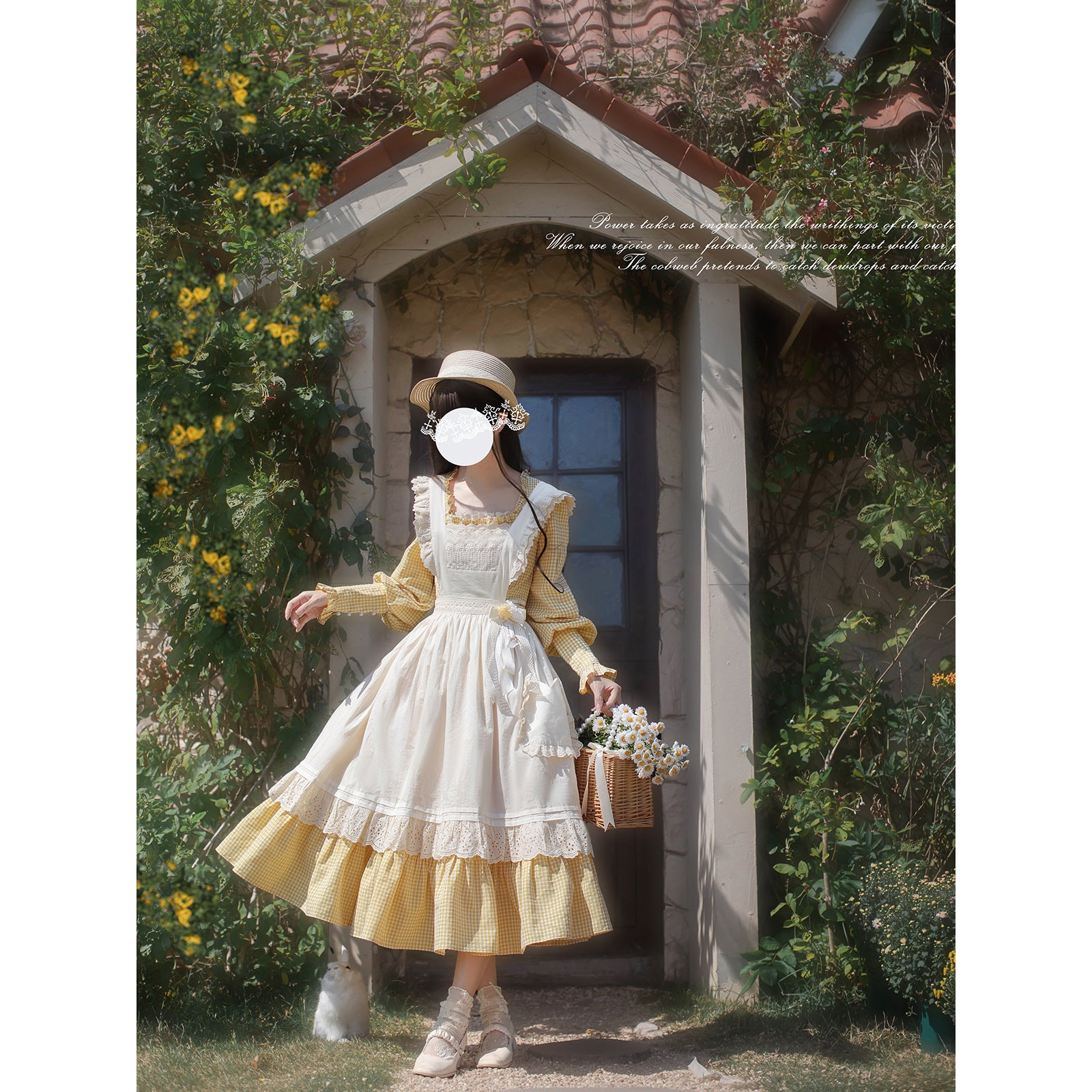 MANUS MACHINA 蒲公英色のレトロワンピースとエプロン edited_pic12_c1c39bbd-d364-