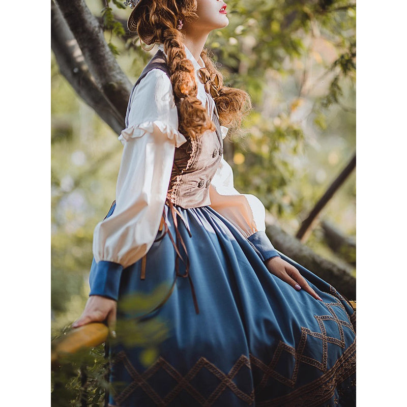 邸宅のお嬢様のクラシカルベスト