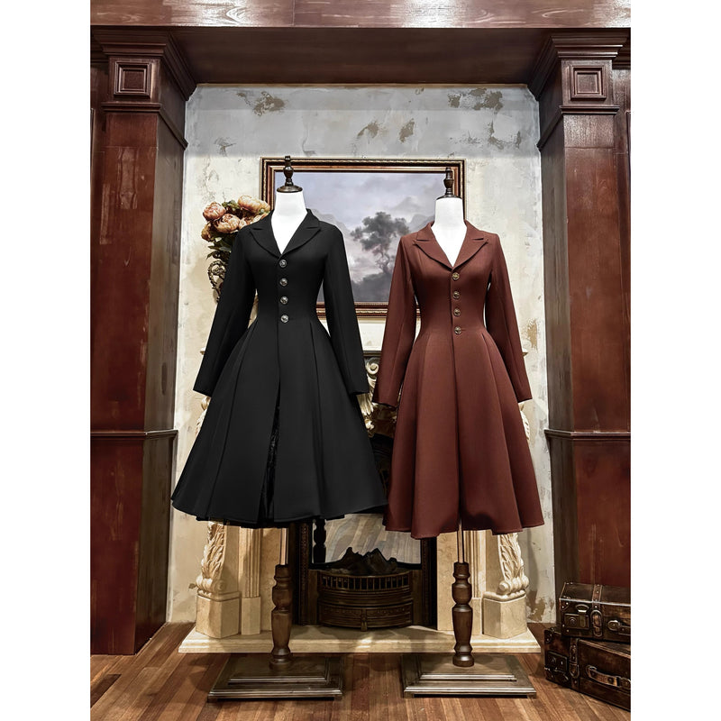 英国令嬢のクラシカルテーラードコート[2026年1月下旬-2月下旬発送予定]